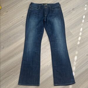 Express Mid Rise Eva Boot Cut Denim Jeans.  Sz 8R
